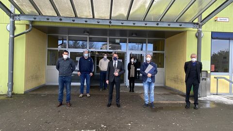 Kultusminister Lorz besucht Richtsbergschule Marburg