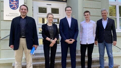 Antrittsbesuch der Landesschülervertretung