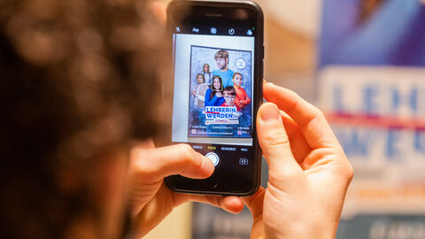 Eindrücke Kampagnenstart Lehrer werden in Hessen