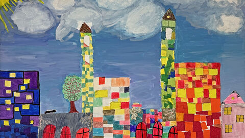 Der Monat April des Jahreskalenders 