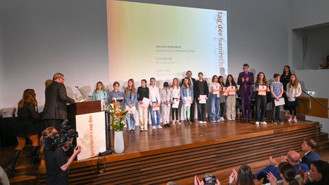 Eindrücke von der Preisverleihung Tag der Handschrift