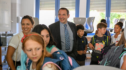 Einschulungsfeier Gymnasium Mosbacher Berg