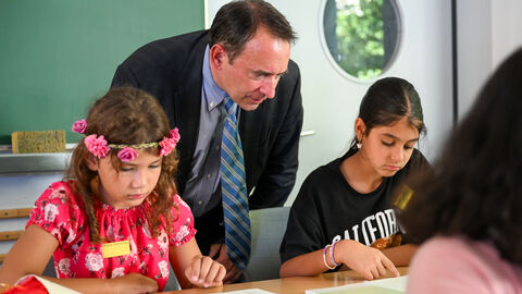 Einschulungsfeier Gymnasium Mosbacher Berg