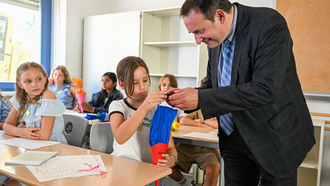 Einschulungsfeier Gymnasium Mosbacher Berg