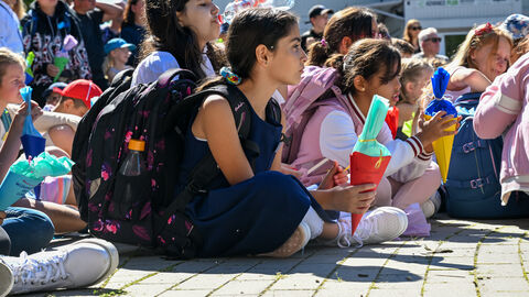 Einschulungsfeier Gymnasium Mosbacher Berg