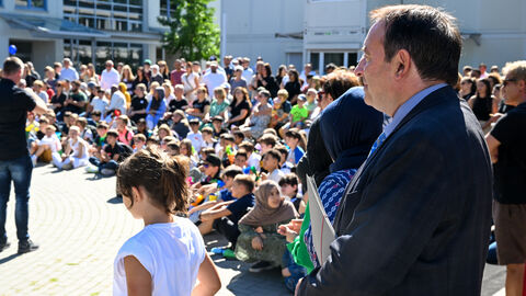 Einschulungsfeier Gymnasium Mosbacher Berg