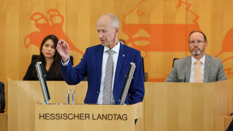 Armin schwarz im Hessischen Landtag