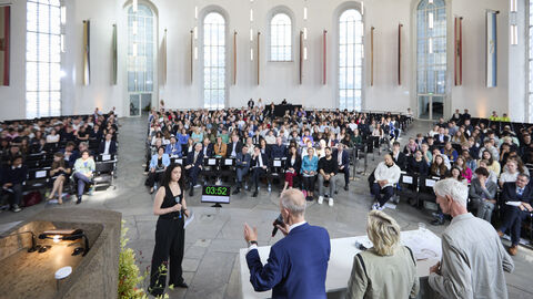 Ein Blick ins Publikum