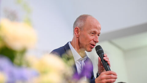 Armin Schwarz bei seiner Rede