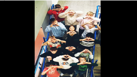 Klasse 7G der Carl-Bantzer-Schule Ziegenhain