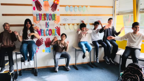 IKb-Klasse der Weibelfeldschule Dreieich