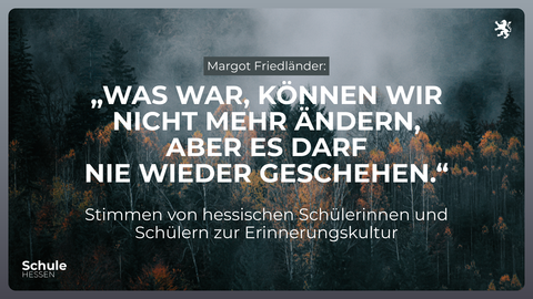 Holocaust Gedenktag - Stimmen von Schülerinnen und Schülern