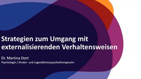 Strategien zum Umgang mit externalisierenden Verhaltensweisen