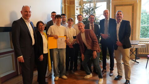 3. Platz: Klasse 10cR der Friedrich-Ebert-Schule aus Mühlheim am Main